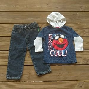 Boys 24M Sesame Street outfit